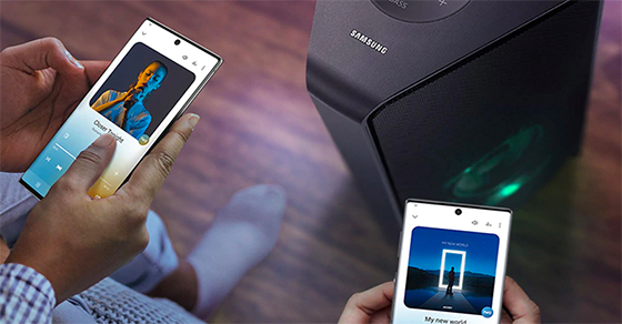 Cách kết nối điện thoại Samsung với 2 loa để phát nhạc cùng lúc